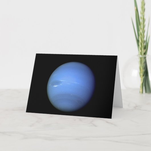 Neptune planet NASA Karte (Vorderseite)