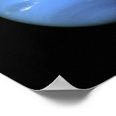 Neptune planet NASA Poster (Ecke)