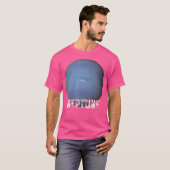 Neptune Planet Solar System Space Astronomie T-Shirt (Vorne ganz)
