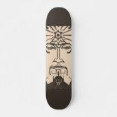 Neptune Poseidon-Gott der Griechisch-Mythologie Skateboard (Vorne)