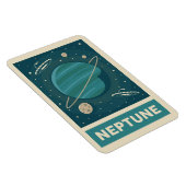 Neptune Retro Galaxy UFO Magnet (Rechte Seite)