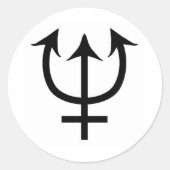 NEPTUNE RUNDER AUFKLEBER (Vorderseite)