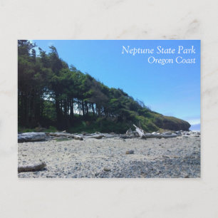 Neptune Staat Park, OR Postkarte