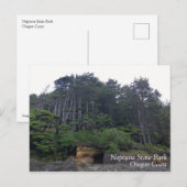 Neptune Staat Park, OR Postkarte (Vorne/Hinten)