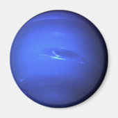 Neptune Surface Foto Blue Magnet (Vorne)