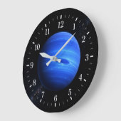Neptune Watch 2026 Version Große Wanduhr (Winkel)