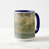 Neptune's Horses by Walter Crane Tasse (VorderseiteRechts)