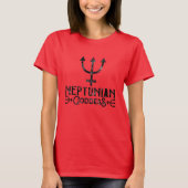 Neptunian Goddess Astrologie Neptune Pisces T-Shirt (Vorderseite)