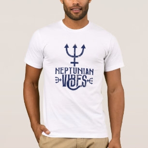 Neptunische Vibes Fische Astrologie Sternzeichen N T-Shirt
