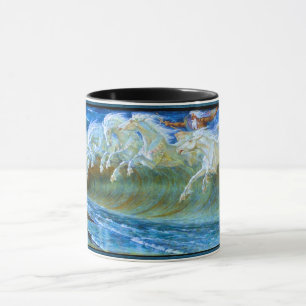 Neptuns Meerwellenpferde. Tasse