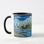 Neptuns Meerwellenpferde. Tasse (Links)