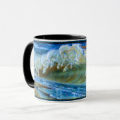 Neptuns Meerwellenpferde. Tasse (Vorderseite Links)