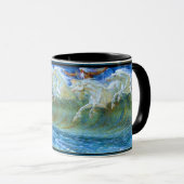 Neptuns Meerwellenpferde. Tasse (VorderseiteRechts)