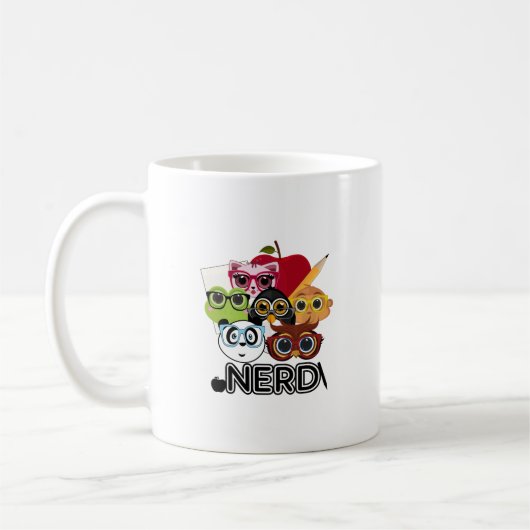 Nerd 3 kaffeetasse (Links)