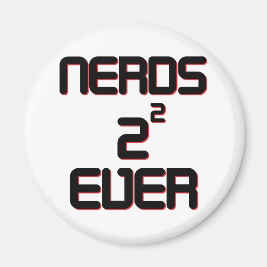 Nerd 4 je magnet (Vorne)