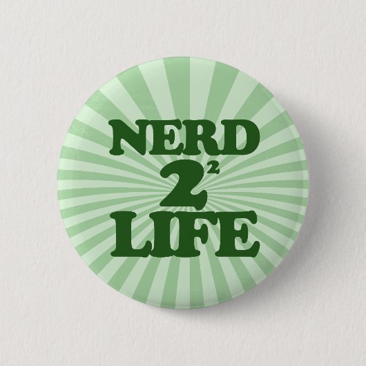 Nerd 4 Lebensdauer Button (Vorderseite)