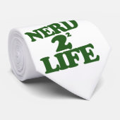 Nerd 4 Lebensdauer Krawatte (Gerollt)