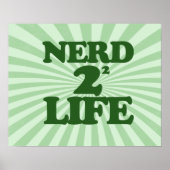 Nerd 4 Lebensdauer Poster (Vorne)