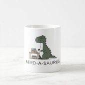 Nerd-a-Saurus Kaffeetasse (Mittel)