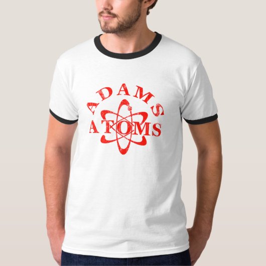 Nerd-Adams-Atome T-Shirt (Vorderseite)