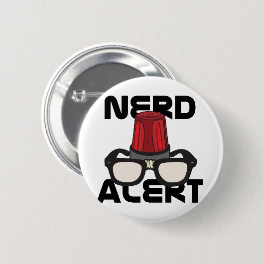 Nerd-Alarm! Button (Vorne & Hinten)