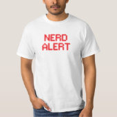 Nerd-Alarm T-Shirt (Vorderseite)