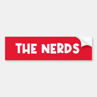 Nerd Autoaufkleber