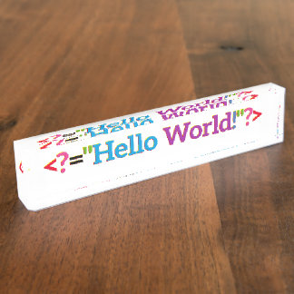 Nerd Baby Goods Namensplakette
