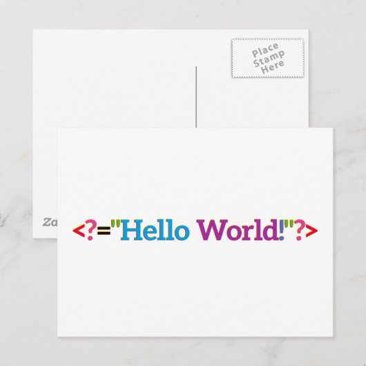 Nerd Baby Goods Postkarte (Vorne/Hinten)