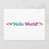 Nerd Baby Goods Postkarte (Vorderseite)