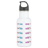 Nerd Baby Goods Trinkflasche (Rückseite)