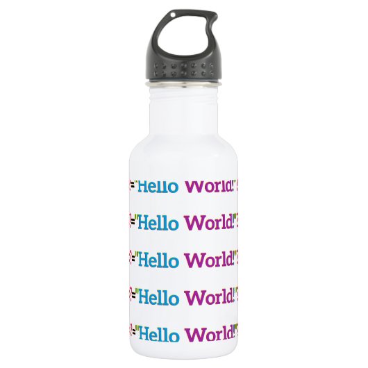 Nerd Baby Goods Trinkflasche (Vorderseite)