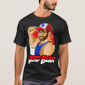 NERD BEAR DARK BEARD 2 T-Shirt