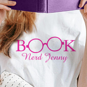 Nerd-Brille typografischer Name T - Shirt