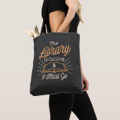 Nerd buchen - Die Bibliothek ruft an Tasche (Von Nahem)