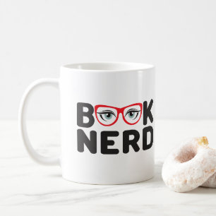 Nerd buchen kaffeetasse