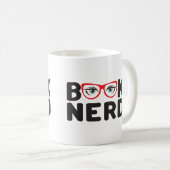 Nerd buchen kaffeetasse (VorderseiteRechts)