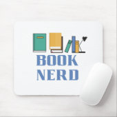 Nerd buchen mousepad (Mit Mouse)