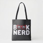 Nerd buchen tasche (Vorderseite)