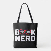 Nerd buchen tasche (Rückseite)