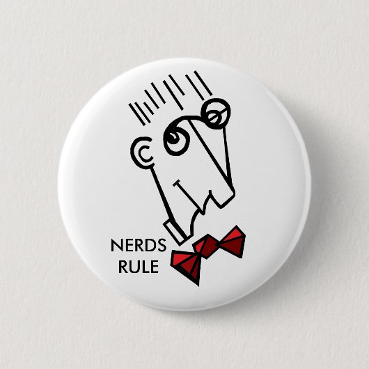 Nerd Button (Vorderseite)