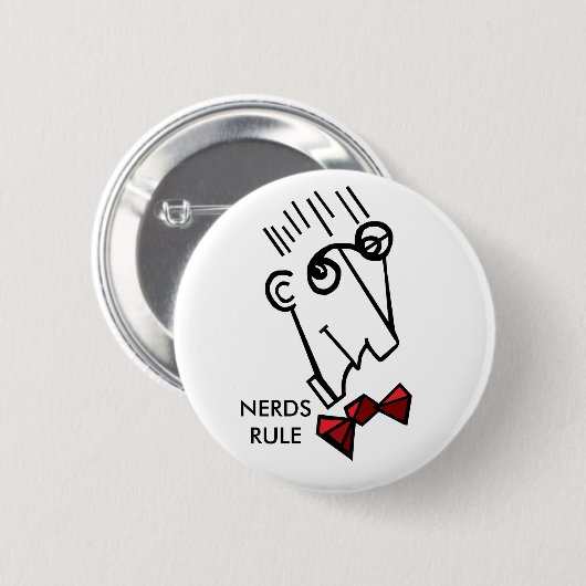 Nerd Button (Vorne & Hinten)