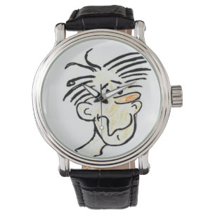 Nerd Cartoon Armbanduhr