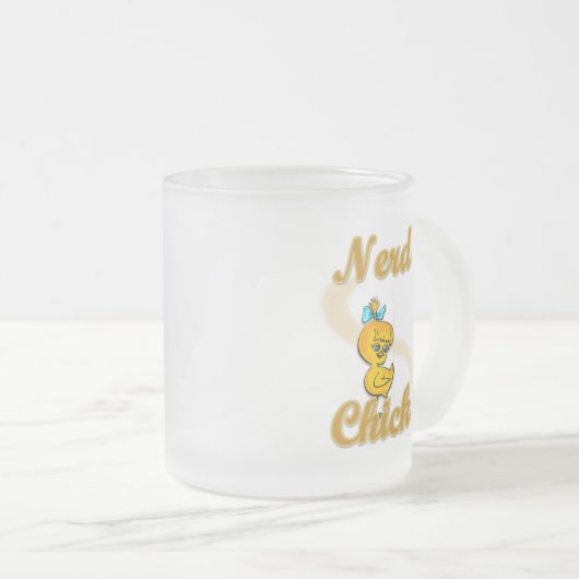 Nerd Chick Mattglastasse (VorderseiteRechts)