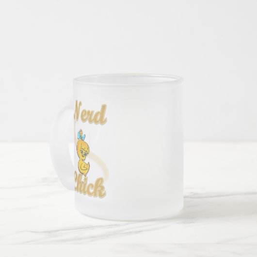 Nerd Chick Mattglastasse (Vorderseite Links)