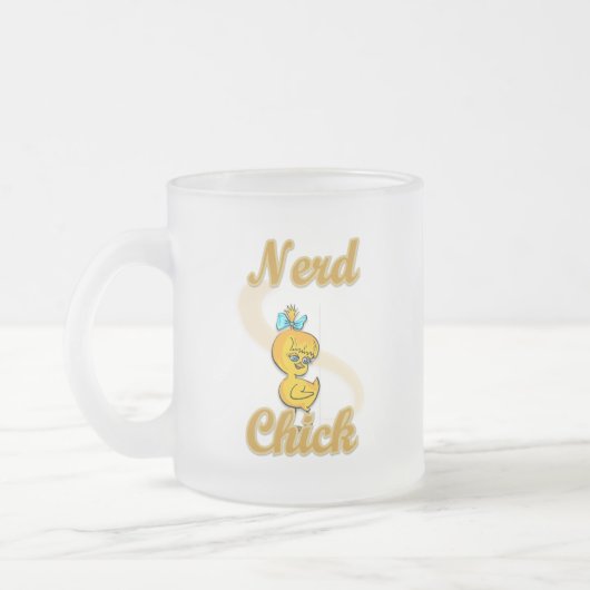 Nerd Chick Mattglastasse (Links)
