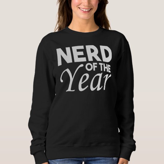 Nerd des griechischen Spaßes 1 Sweatshirt (Vorderseite)