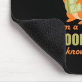 Nerd Eichhörnchen Mousepad (Ecke)