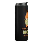 Nerd Eichhörnchen Thermosbecher (Nach links gedreht)