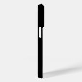 Nerd ein Wort weiße Text minimalistisch lustiges D Case-Mate iPhone Hülle (Rückseite / Rechts)